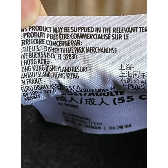 Disney Minnie Mouse NEW Bow Hearts Ear Hat Valentine Sparkle Glitter ADULT SIZE - Picture 11 of 12